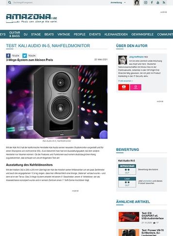 Amazona.de Kali Audio IN-5 Amazona.de Kali Audio IN-5