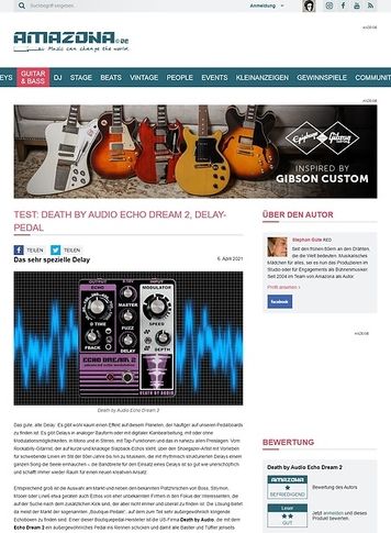 Amazona.de Death by Audio Echo Dream 2 Amazona.de Death by Audio Echo Dream 2