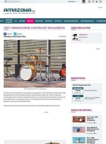 Amazona.de Yamaha Stage Custom Hip Amazona.de Yamaha Stage Custom Hip