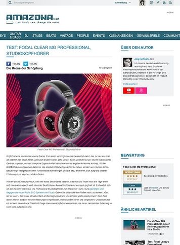 Amazona.de Focal Clear MG Professional Amazona.de Focal Clear MG Professional