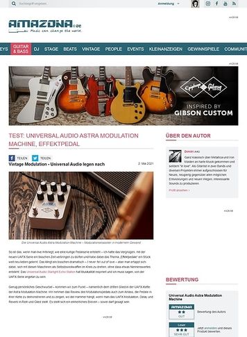 Amazona.de Universal Audio Astra Modulation Machine Amazona.de Universal Audio Astra Modulation Machine