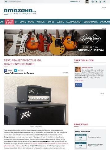 Amazona.de Peavey Invective MH Amazona.de Peavey Invective MH