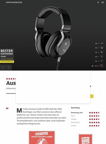 Kopfhoerer.de Austrian Audio Hi-X65 Kopfhoerer.de Austrian Audio Hi-X65