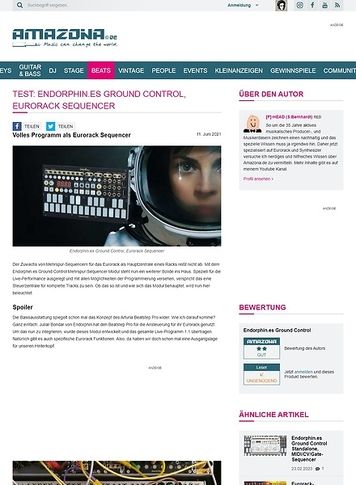 Amazona.de Endorphin.es Ground Control Amazona.de Endorphin.es Ground Control