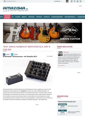 Amazona.de DSM & Humboldt Simplifier DLX Amazona.de DSM & Humboldt Simplifier DLX