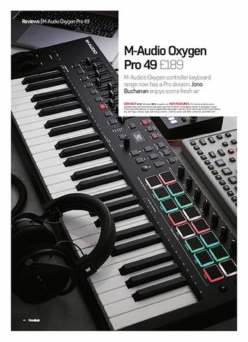 Future Music M-Audio Oxygen Pro 49 Future Music M-Audio Oxygen Pro 49
