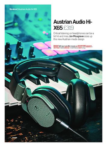Future Music Austrian Audio Hi-X65 Future Music Austrian Audio Hi-X65