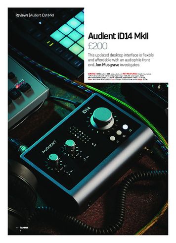 Future Music Audient iD14 MkII Future Music Audient iD14 MkII