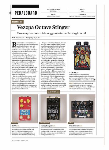Guitarist Vezzpa Octave Stinger Guitarist Vezzpa Octave Stinger