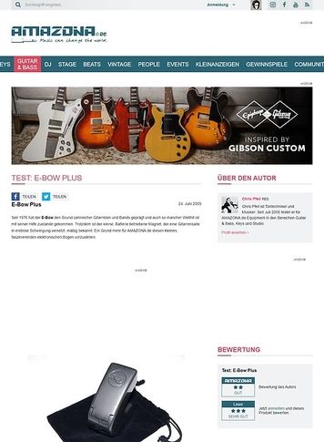 Amazona.de Test: E-Bow Plus Amazona.de Test: E-Bow Plus