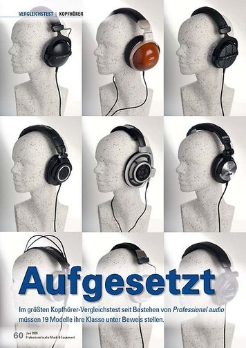 Professional Audio Kopfhörer Vergleichstest Professional Audio Kopfhörer Vergleichstest