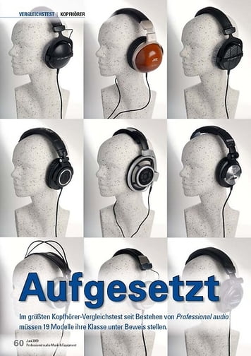 Professional Audio Kopfhörer Vergleichstest Professional Audio Kopfhörer Vergleichstest