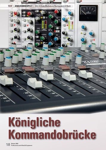 Professional Audio SSL X-Desk/Modulares Racksystem X-Rack Professional Audio SSL X-Desk/Modulares Racksystem X-Rack