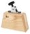 Blocco Di Legno Per Charleston Pearl PAB-50 – Legno Di Frassino, Staffa Per Asta Da 0,96 Cm, Altezza Ashtone, Per Batteria