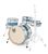 SJC Drums Custom 4-piece White Turqouise