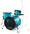 SJC Drums Pathfinder 3-piece shell set 2