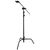 Manfrotto C-Stand 30" Argentato - Treppiede Professionale Per Foto E Video, Robusto E Stabile - copertina