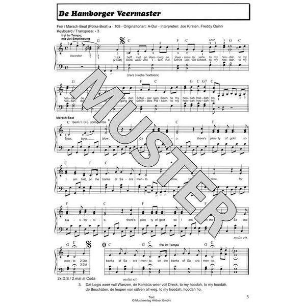 Musikverlag Hildner 100 Hits in C-Dur 3