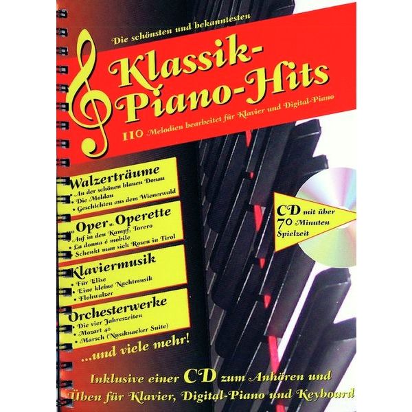 Streetlife Music Klassik-Piano-Hits 1