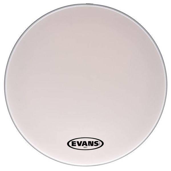 Evans 26" MX1 Bass Drum Head (White)