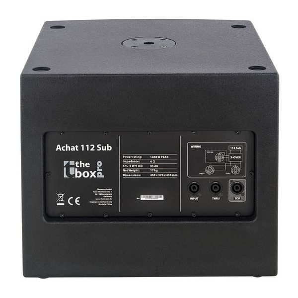 the box pro Achat 112 Sub