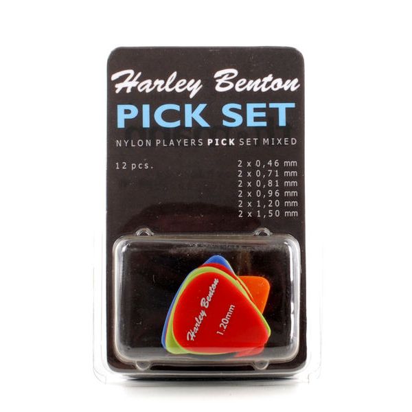 Harley Benton Nylon Player Pick Set Mixed