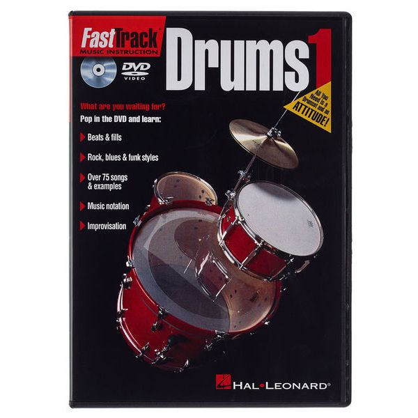 Hal Leonard Fast Track Drums 1