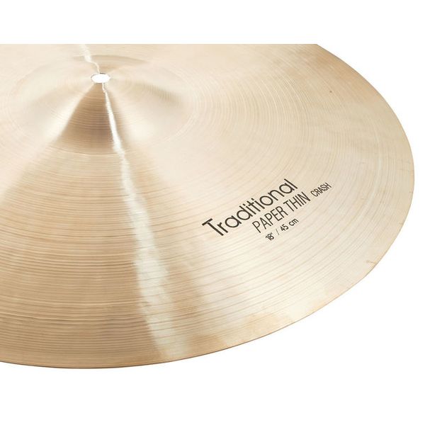 Istanbul Agop Traditional Pap.Thin Crash 18"