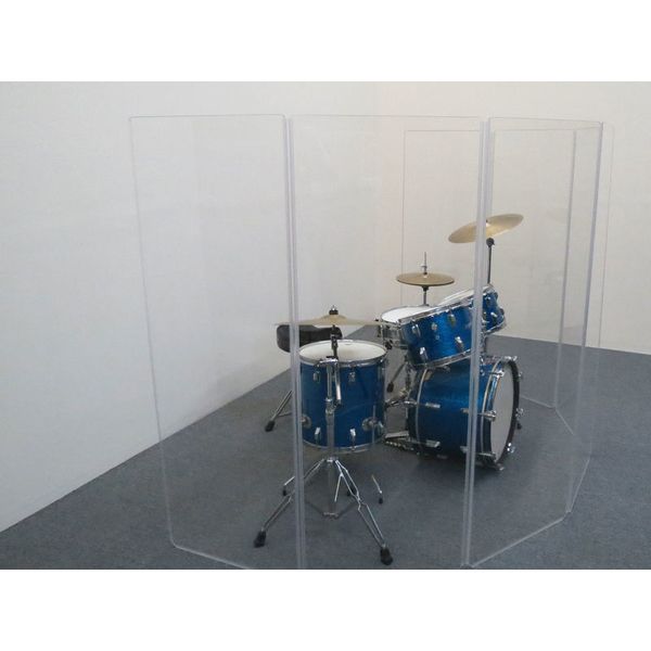 Clearsonic A2466x7 (A5-7) Drum Shield