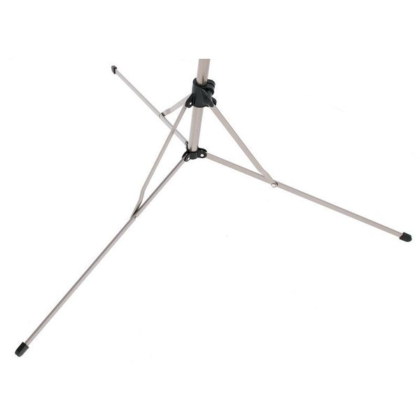 K&M 101 Music Stand Nickel Colored