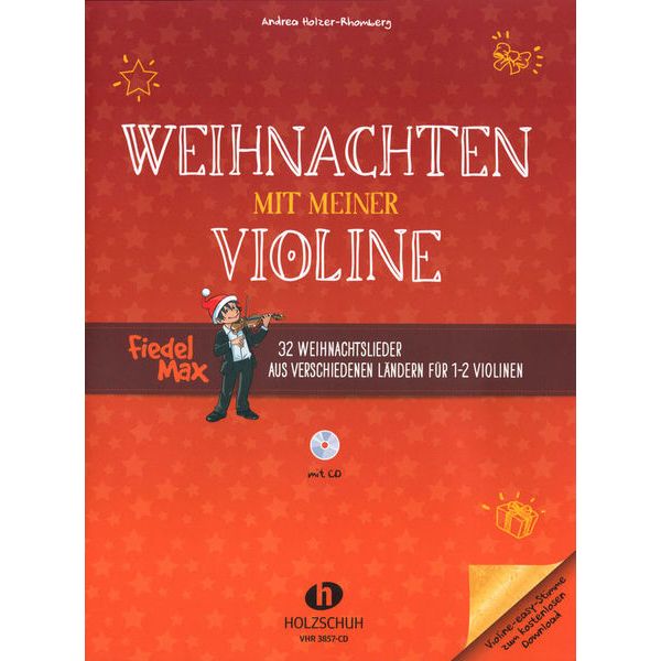 Holzschuh Verlag Fiedel Max Weihnachten Violin
