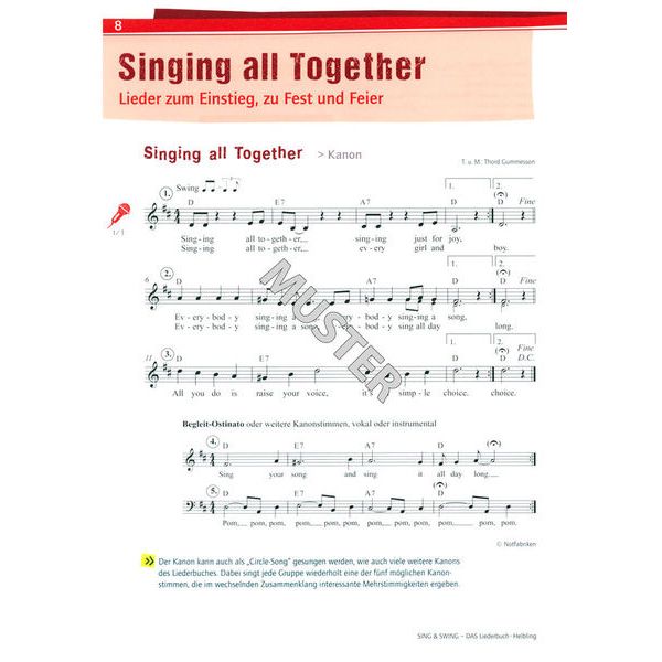Helbling Verlag Sing & Swing -Das neue Lieder