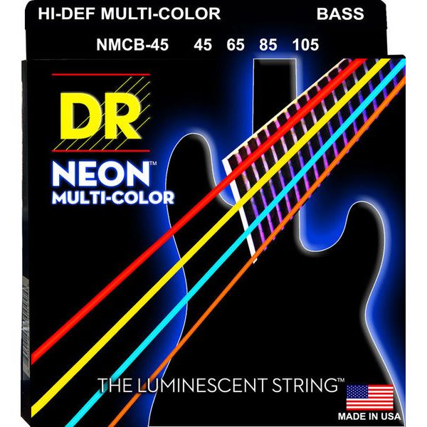 DR Strings Neon Multi NMCB-45