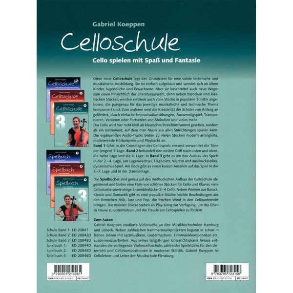 Schott Celloschule Spielbuch 3
