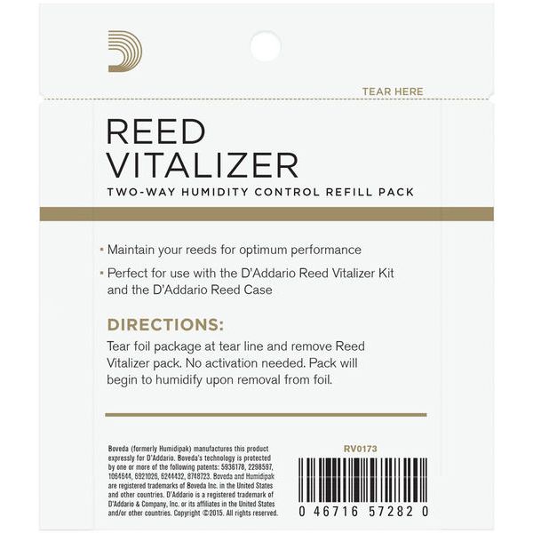 DAddario Woodwinds Vitalizer 72% Refill Pack