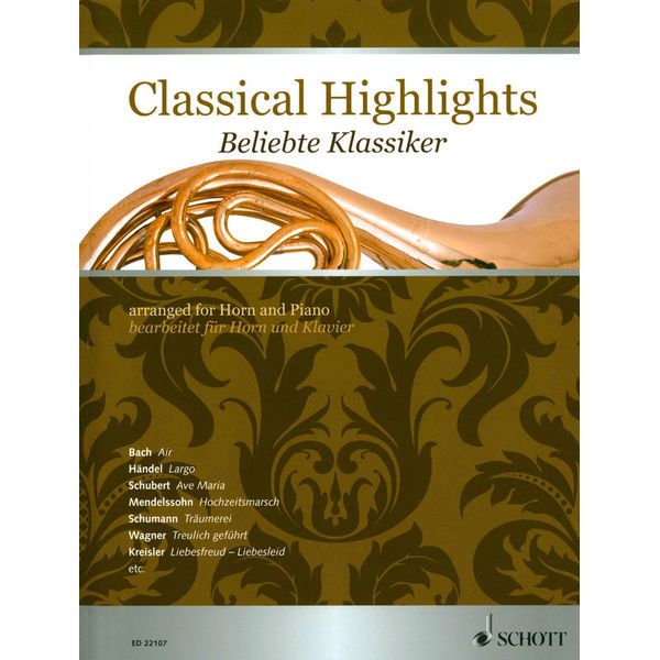 Schott Classical Highlights Horn