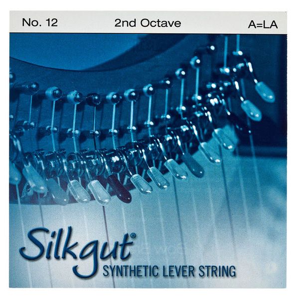 Bow Brand Silkgut 2nd A Harp Str. No.12