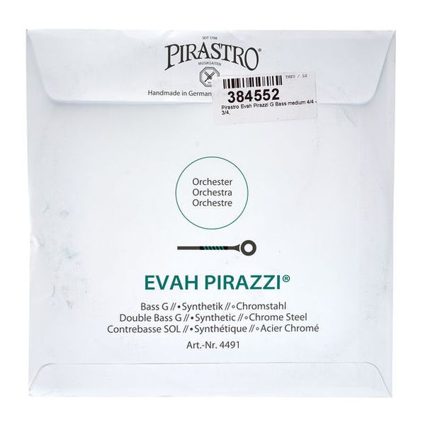 Pirastro Evah Pirazzi G Bass medium