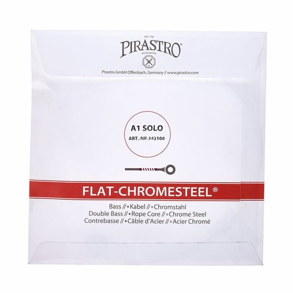 Pirastro Flat Chromesteel Solo Bass A1