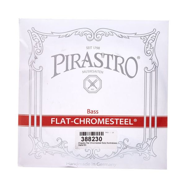 Pirastro Flat Chromesteel Solo Bass E2