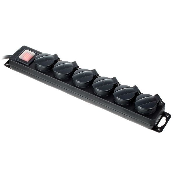 Varytec multiple outlet strip six-way