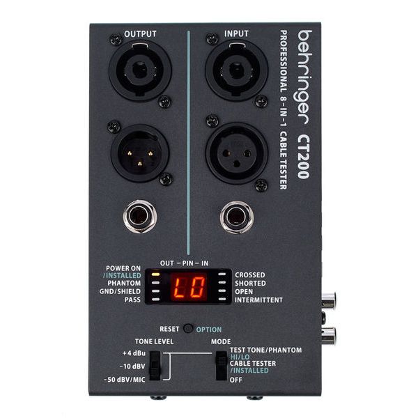 xlr test tone generator