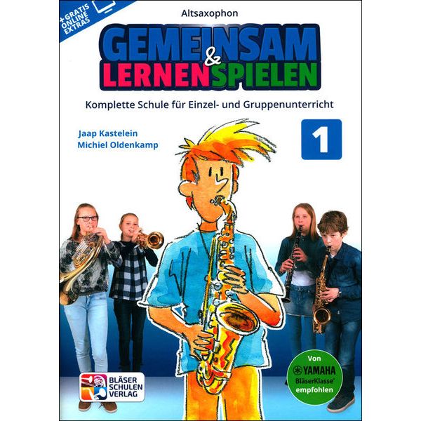 Bläser-Schulen-Verlag Gemeinsam Lernen 1 A-Sax