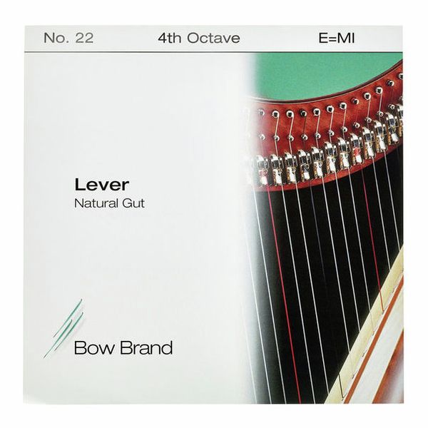 Bow Brand NG 4th E Gut Harp String No.22