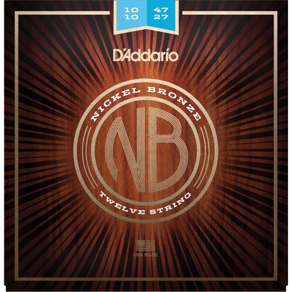 Daddario NB1047-12 Nickel Bronze Set