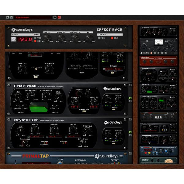 Soundtoys 4. 1. Soundtoys плагины. Soundtoys decapitator интерфейс. Infinity rack vst.