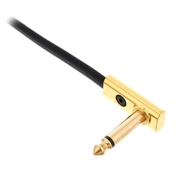 Rockboard Flat Patch Cable Gold 10 cm