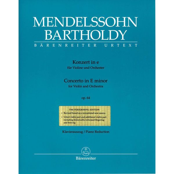 Bärenreiter Mendelssohn Concerto op.64