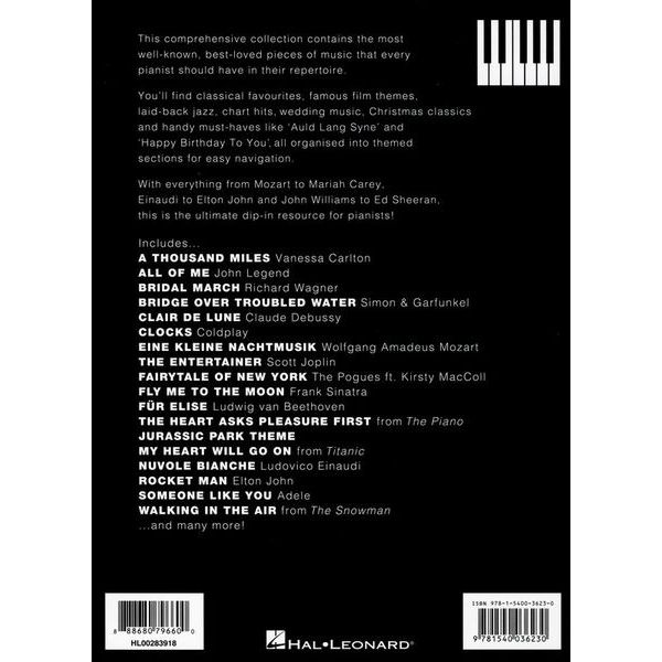 Hal Leonard The Big Black Easy Piano