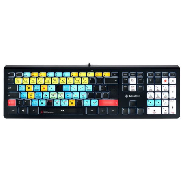 Editors Keys Backlit Keyboard Cubase WIN DE